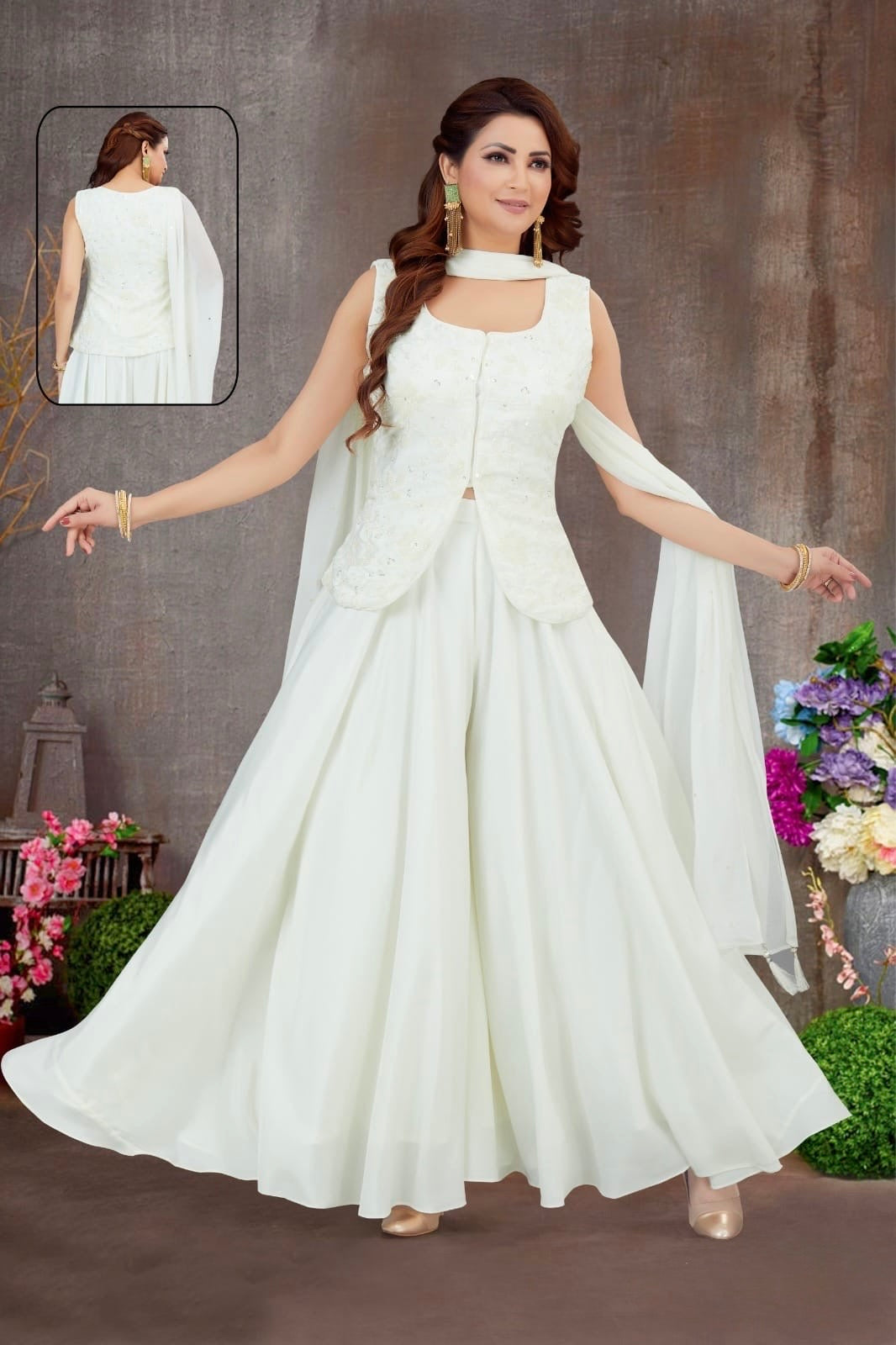 Black and White Palazzo Sets