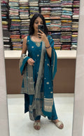Banarasi Straight Suit